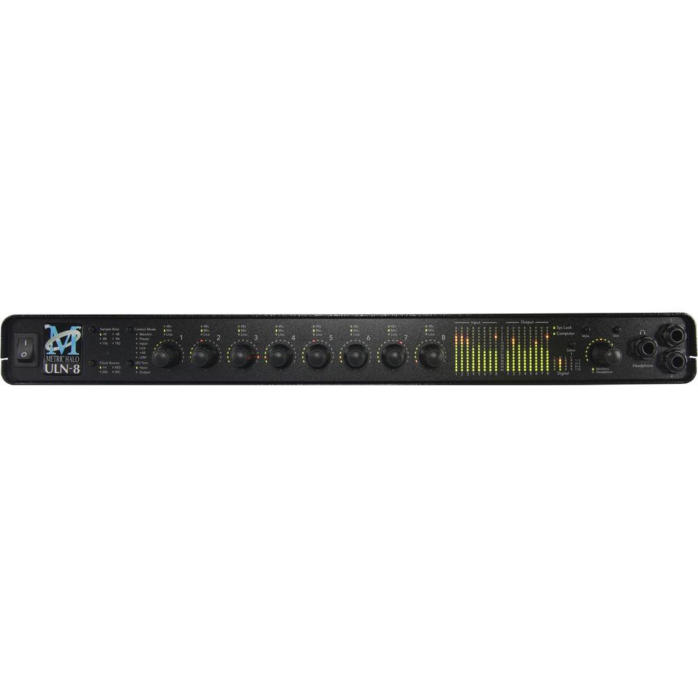 Metric Halo ULN-8 3d USB Type-C High-Resolution Audio Interface with 8 Preamps & DSP