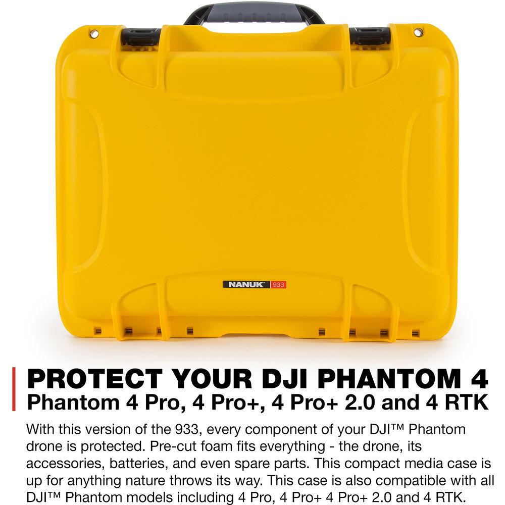 Nanuk 933 Hard-Shell Travel Case for DJI Phantom 4 Drones