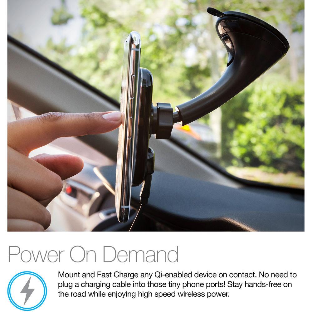 Naztech MagBuddy Wireless Windshield Charger