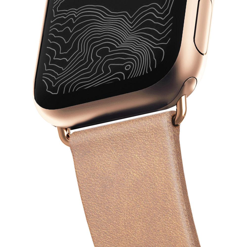Nomad Modern Leather Watch Strap for 38mm 40mm Apple Watch