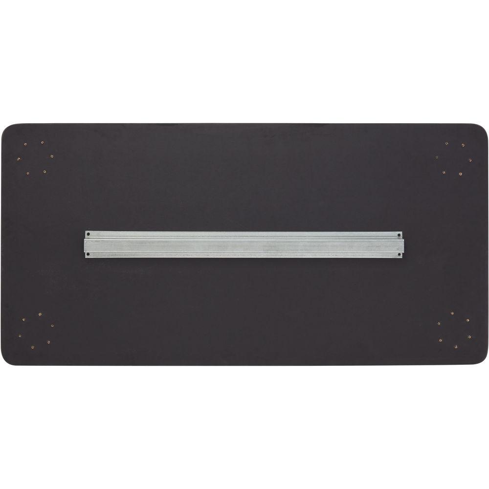 Oklahoma Sound Nps Sit Stand Teachers Table - Rectangle - Adjustable Height Legs - Casters