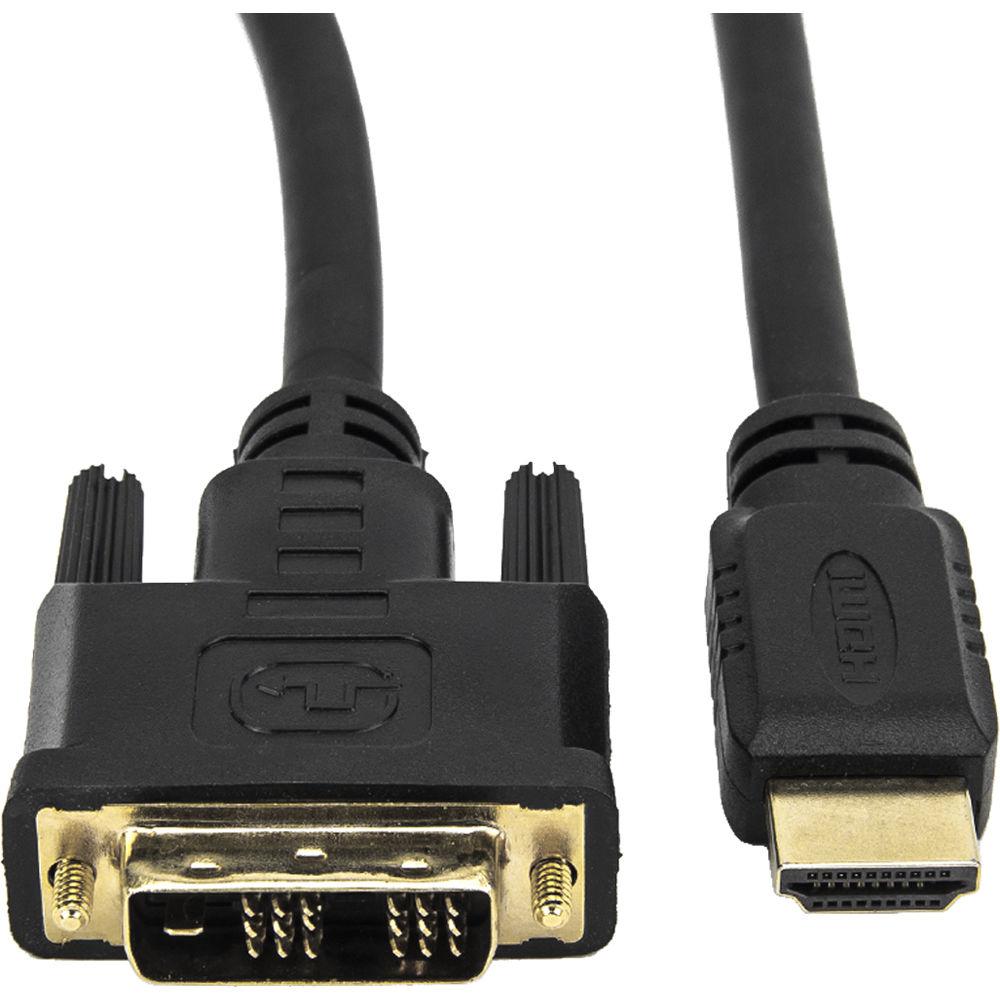 Rocstor Rocpro HDMI Male to DVI-D Single-Link Male Cable