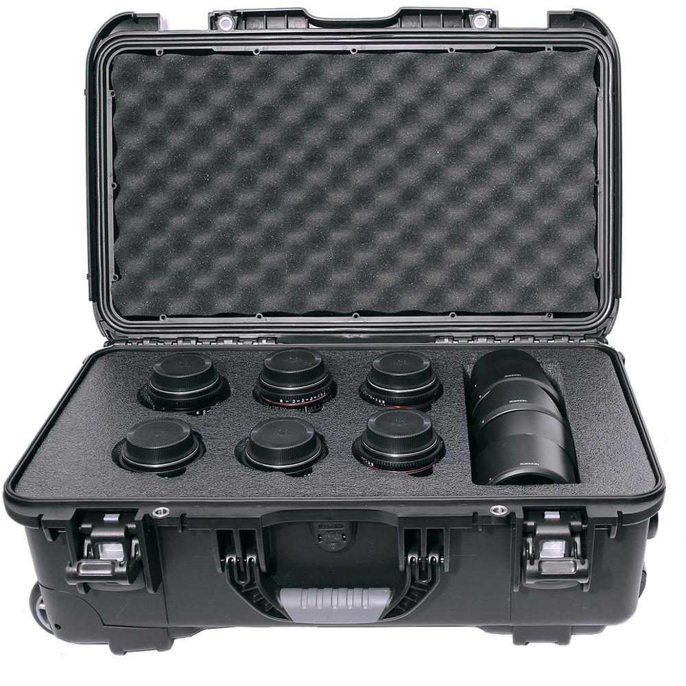 Rokinon 6 Lens Carry-On Case for Cine DS and Cine Series