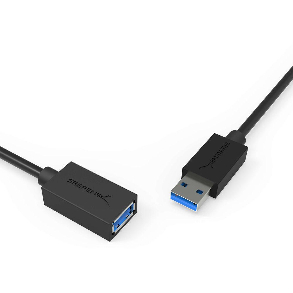 Sabrent USB 3.1 Gen 1 Type-A Male to Type-A Female Extension Cable