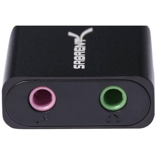 Sabrent USB Aluminum External Stereo Sound Adapter