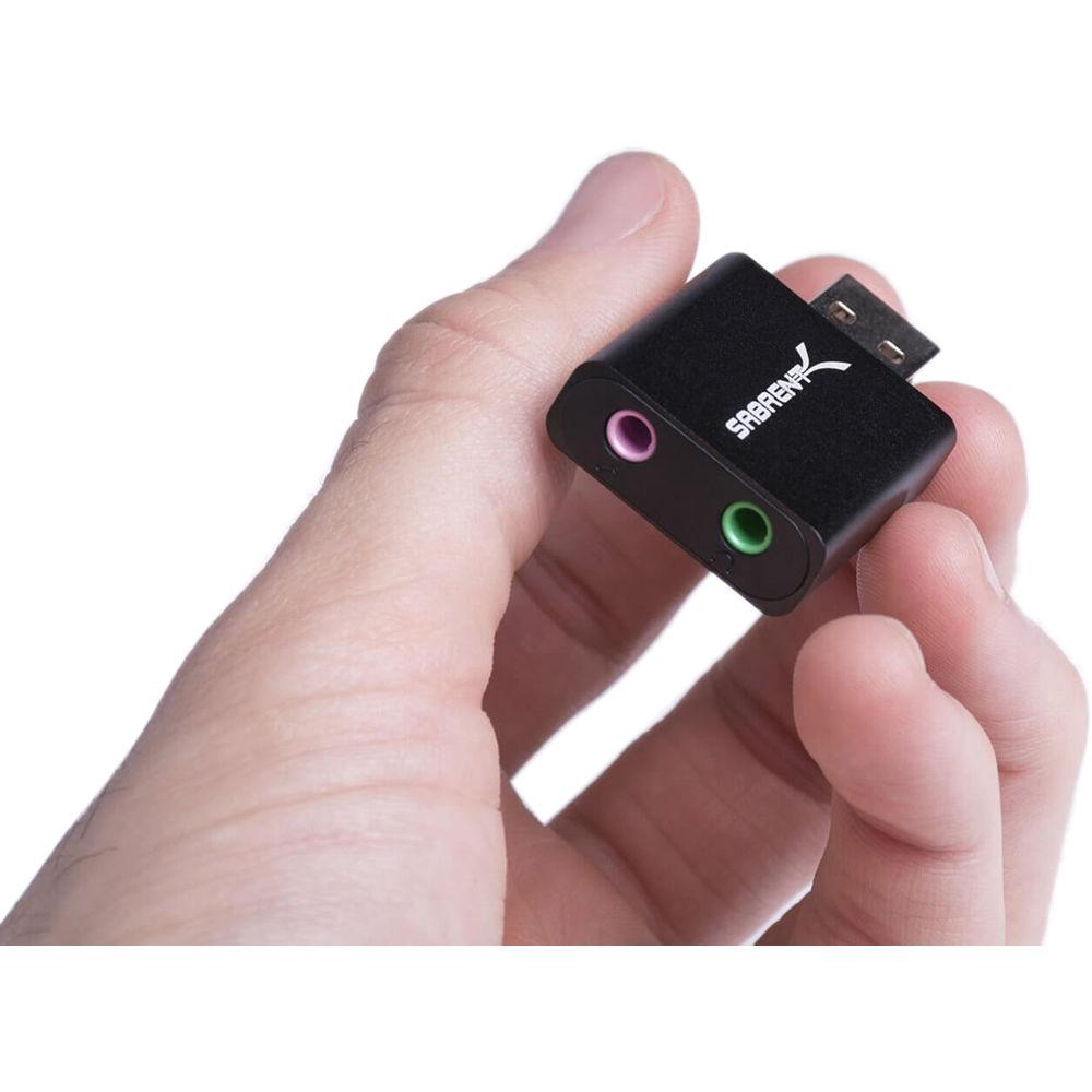 Sabrent USB Aluminum External Stereo Sound Adapter