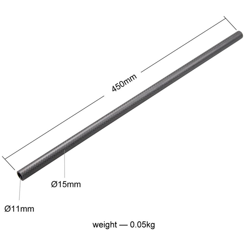 SmallRig 15mm Carbon Fiber Rod Set