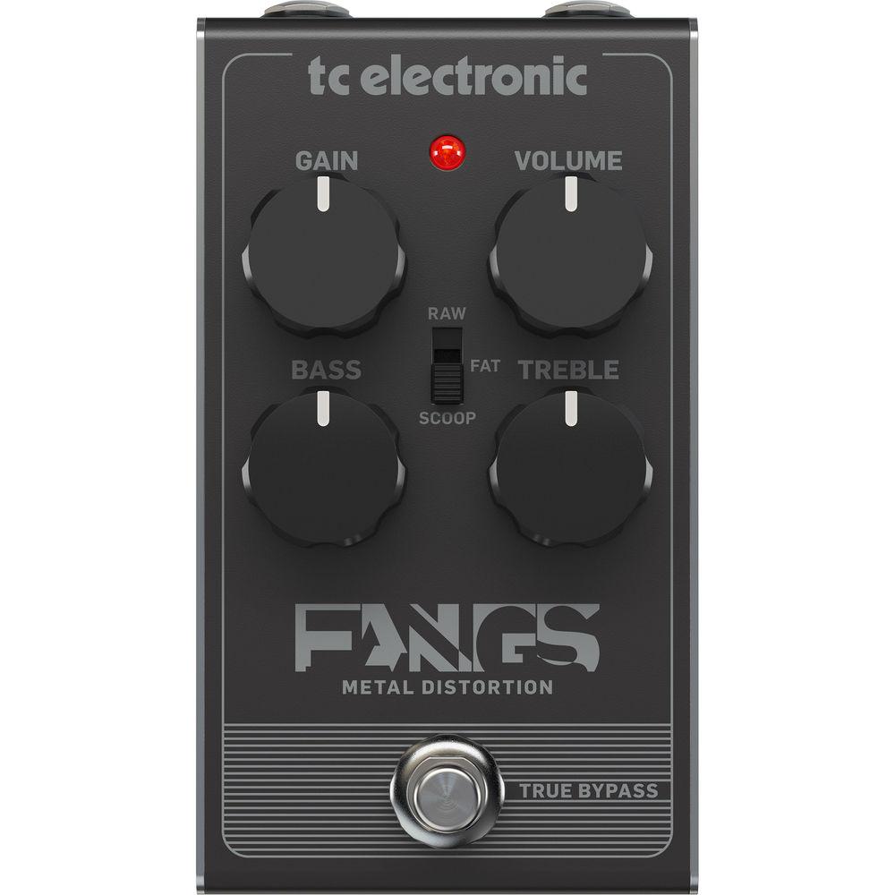 TC Electronic FANGS Metal Distortion Pedal for Electric Guitar, TC, Electronic, FANGS, Metal, Distortion, Pedal, Electric, Guitar