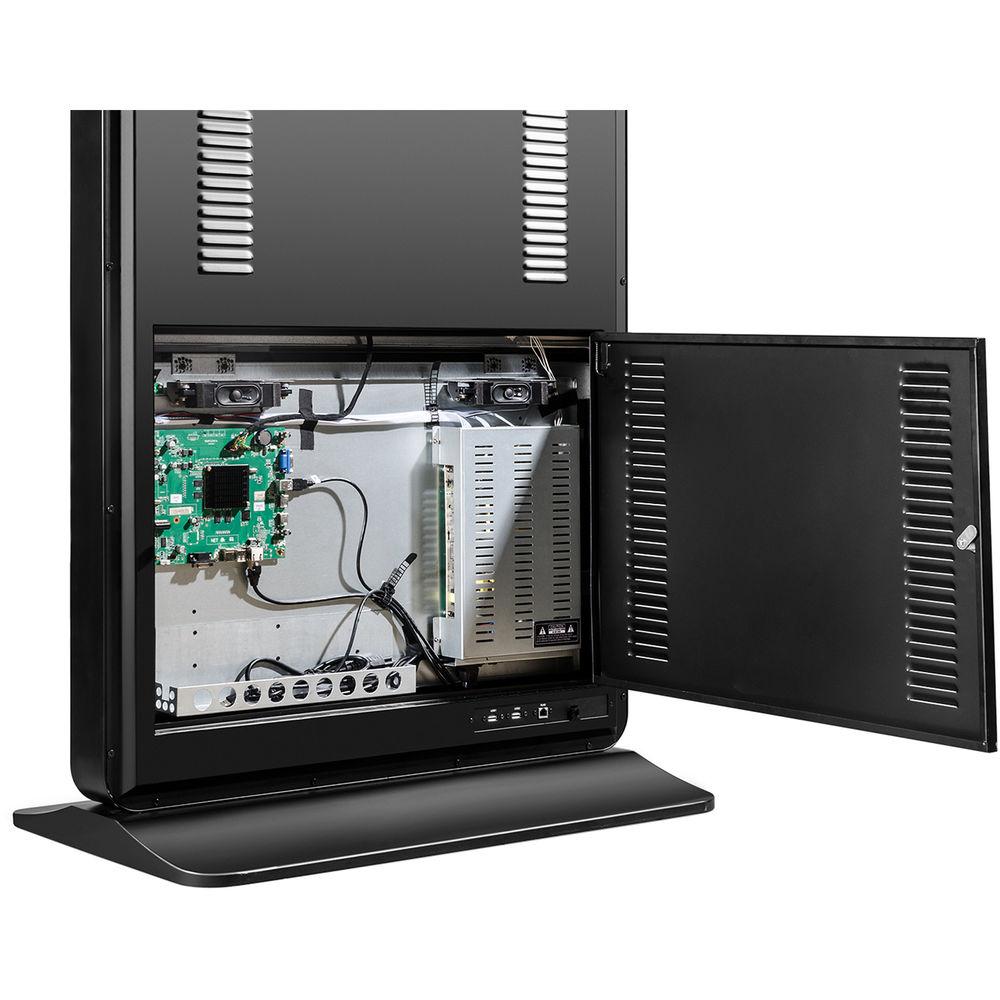 ViewSonic 55" 10-point interactive 4K Ultra HD all-in-one free-standing digital ePoster kiosk