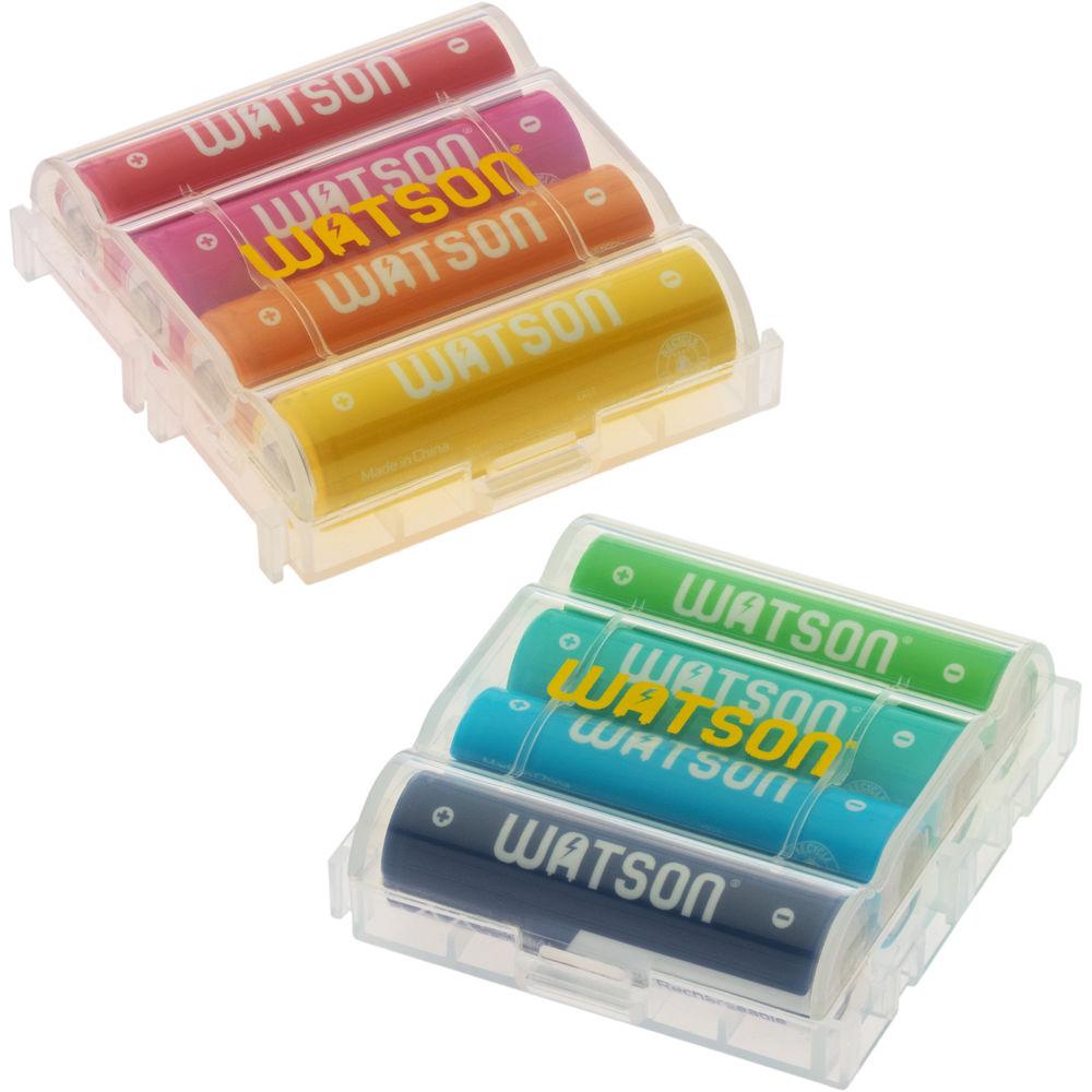 Watson Chroma Rechargeable AA NiMH Batteries