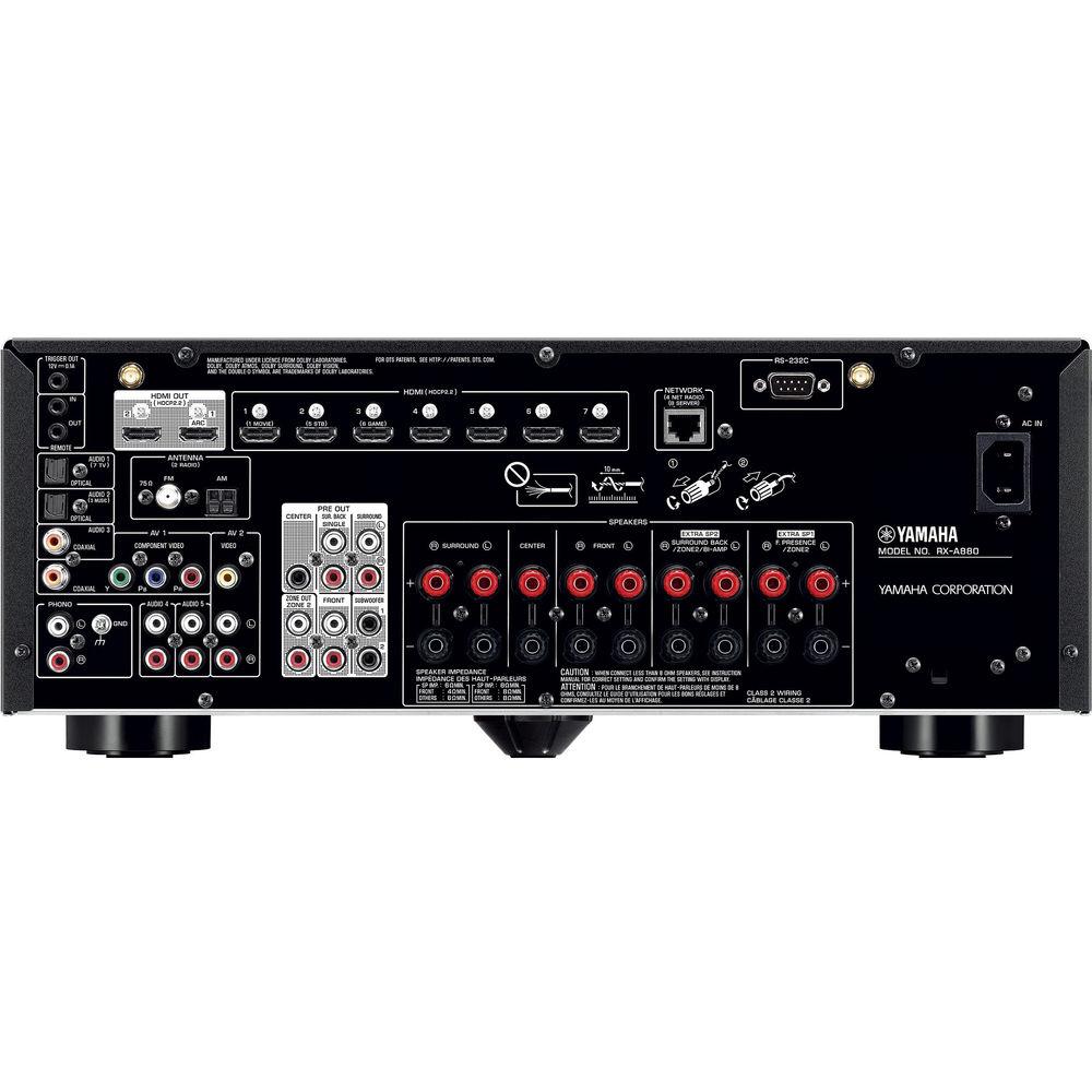 Yamaha AVENTAGE RX-A880 7.2-Channel Network A V Receiver
