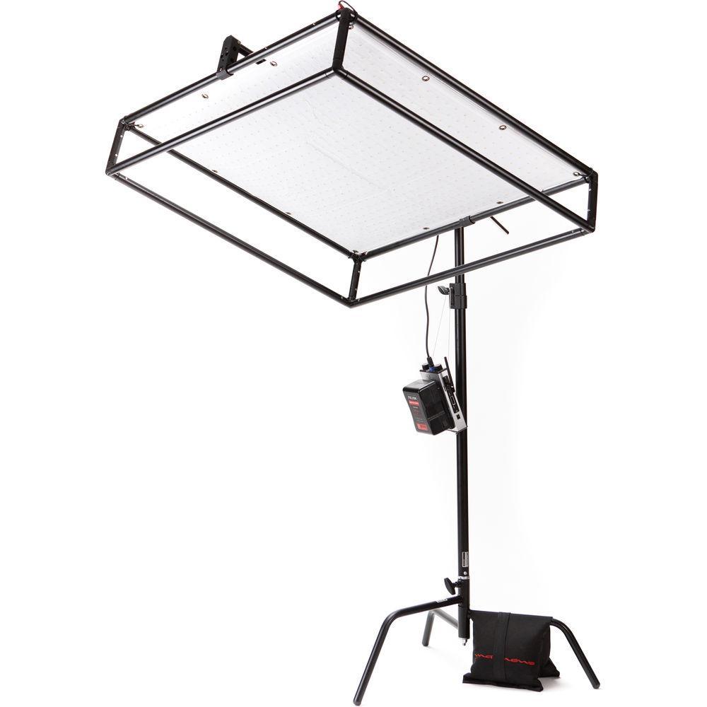 Aladdin Fabric-Lite 200W Bi-Color Kit with Gold Mount Battery Plate