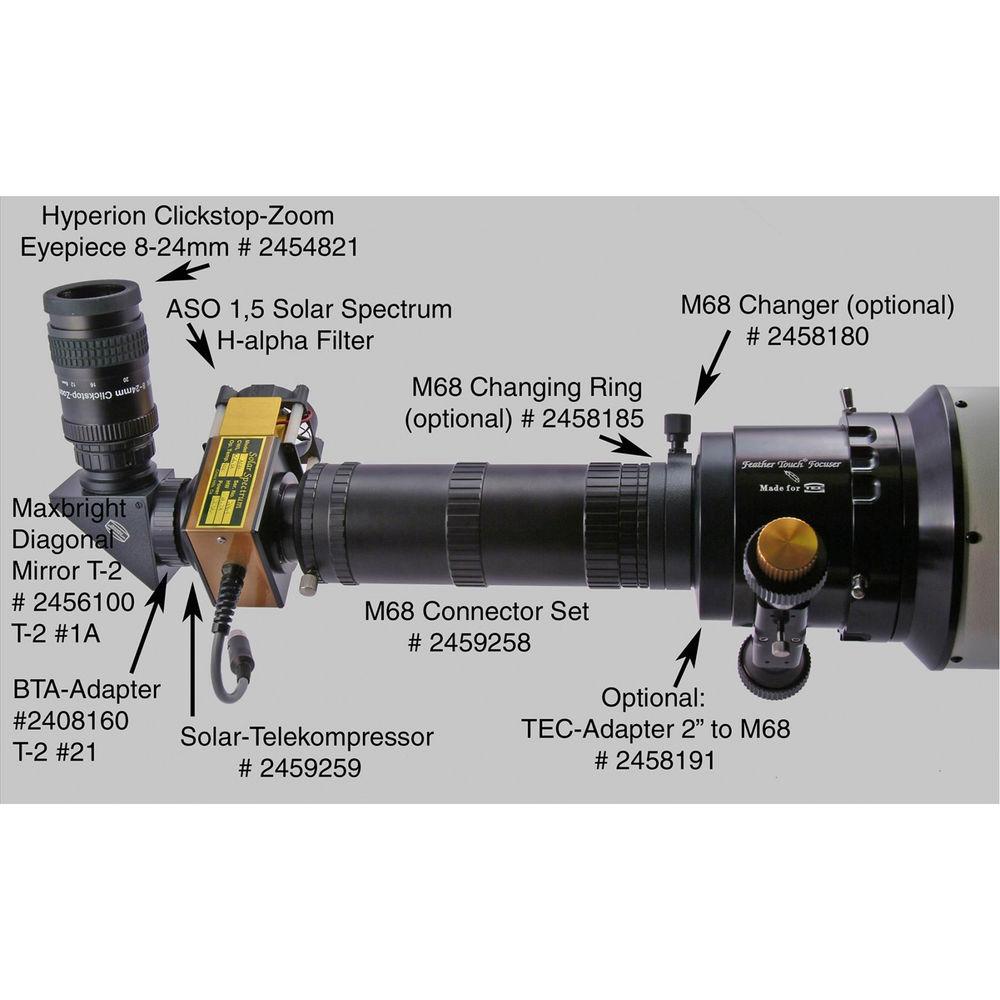 Alpine Astronomical Baader M68 Tele-Compendium for Baader FFC and Telecentric Systems