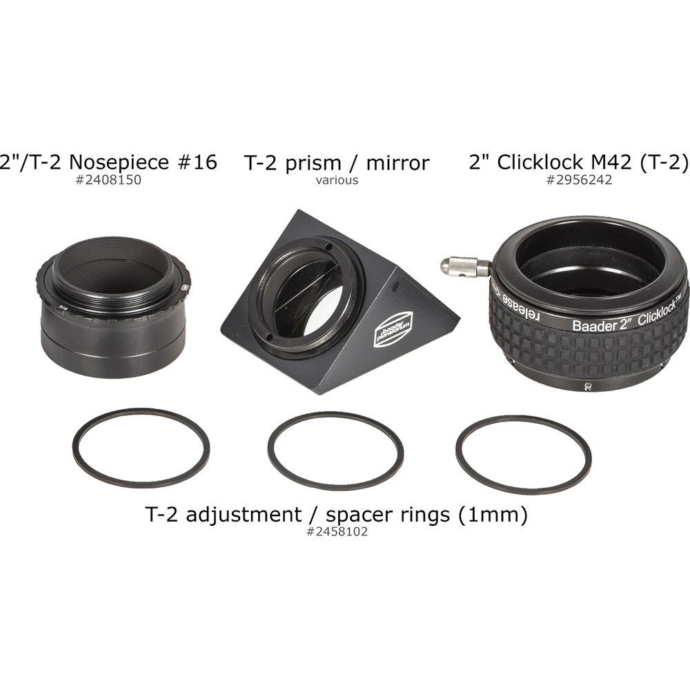 Alpine Astronomical Baader T-2 90° Prism Star Diagonal Housing