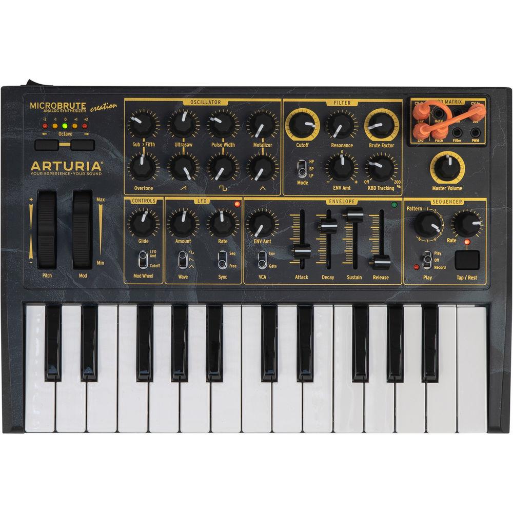 Arturia MicroBrute Analog Synthesizer Creation Edition