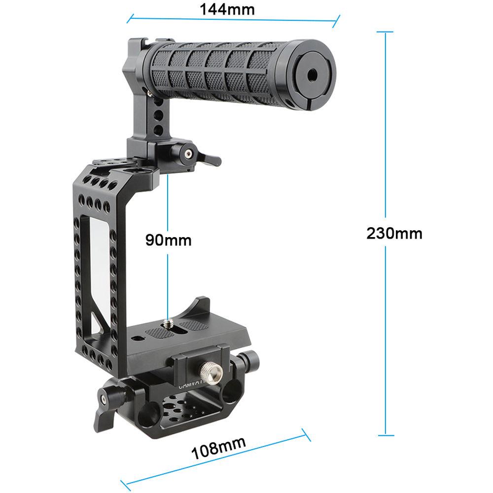 CAMVATE C-Frame Cage with Rubber Handle for Sony a7 Series Cameras