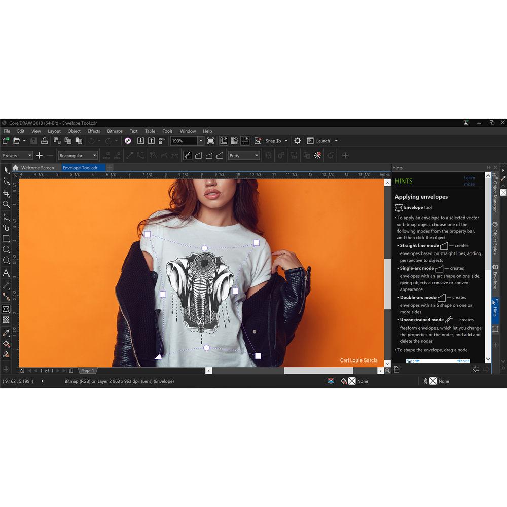 Corel CorelDRAW Graphics Suite 2018 Upgrade