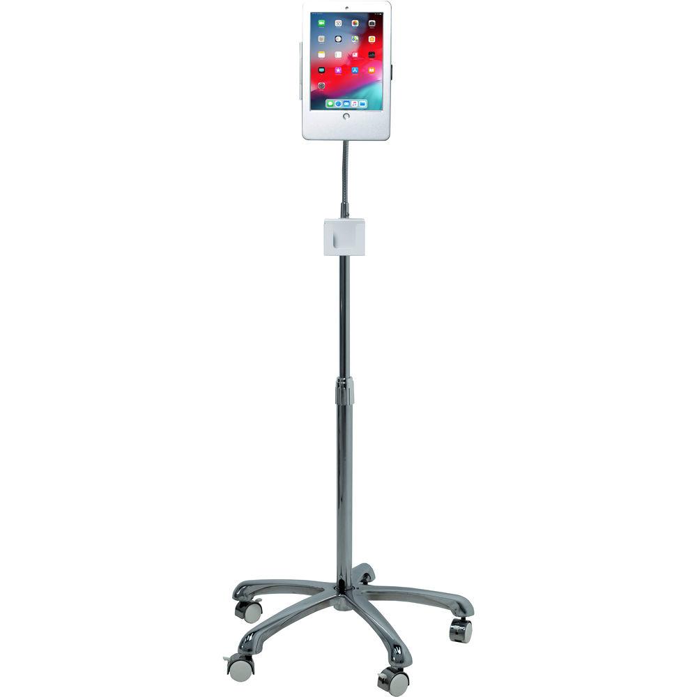 CTA Digital Heavy-Duty Security Floor Stand for Apple iPad , 9.7" iPad Pro, and iPad Air