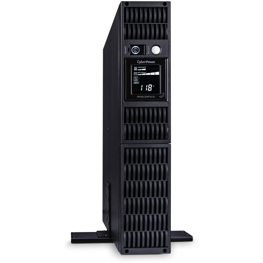 CyberPower 750Va 675W, Pure Sine Wave, 2U, Nema 5-15P, 10 Ft Cord, 8 Nema 5-15R, Usb, Serial, Snmp, Relay, Epo,