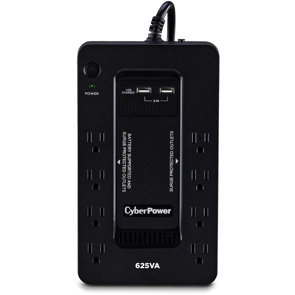 CyberPower ST625U 8-Outlet Standby UPS, CyberPower, ST625U, 8-Outlet, Standby, UPS
