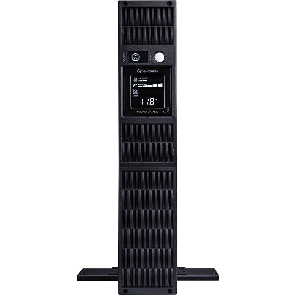CyberPower TAA Line Interactive UPS LCD-1000VA 900W PS 0.9 Pf Smart App SW 2U Tower 120 15 8-N5-15R,USB EPO,SNM