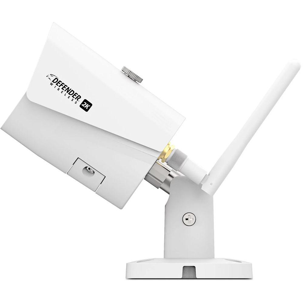 Defender 4-Channel 4MP NVR with 1TB HDD & 4 4MP Outdoor Night Vision Wi-Fi Bullet Cameras