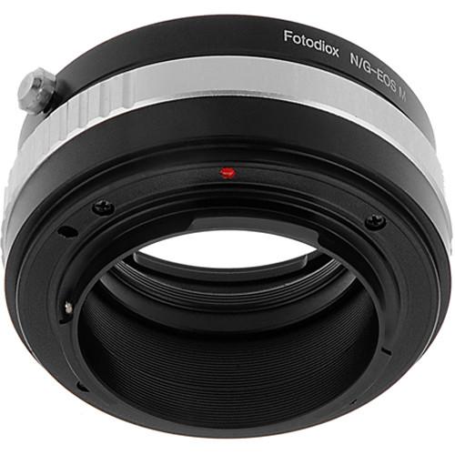 FotodioX Lens Mount Adapter for Nikon G-Type F-Mount Lens to Canon EOS M Camera