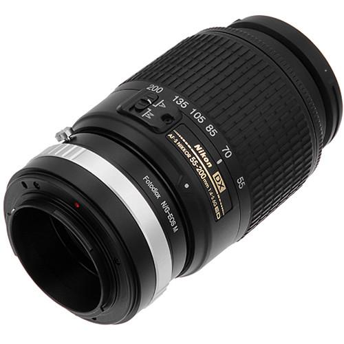 FotodioX Lens Mount Adapter for Nikon G-Type F-Mount Lens to Canon EOS M Camera