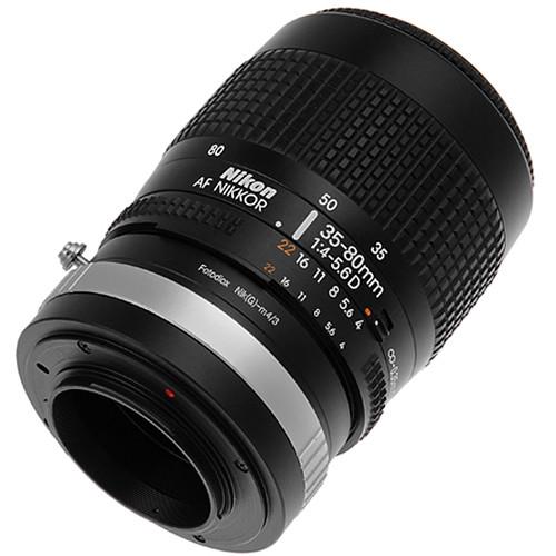 FotodioX Lens Mount Adapter for Nikon G-Type F-Mount Lens to Micro Four Thirds Camera