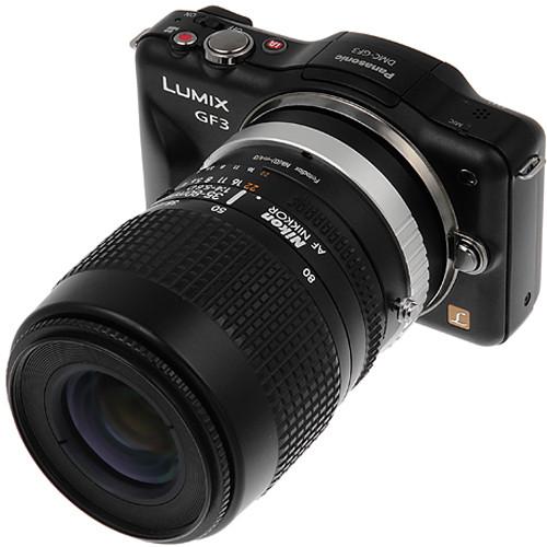 FotodioX Lens Mount Adapter for Nikon G-Type F-Mount Lens to Micro Four Thirds Camera