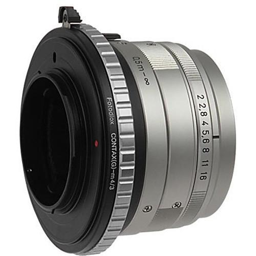 FotodioX Mount Adapter for Contax G Lens to Micro Four Thirds-Mount Camera