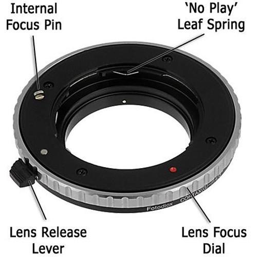 FotodioX Mount Adapter for Contax G Lens to Micro Four Thirds-Mount Camera