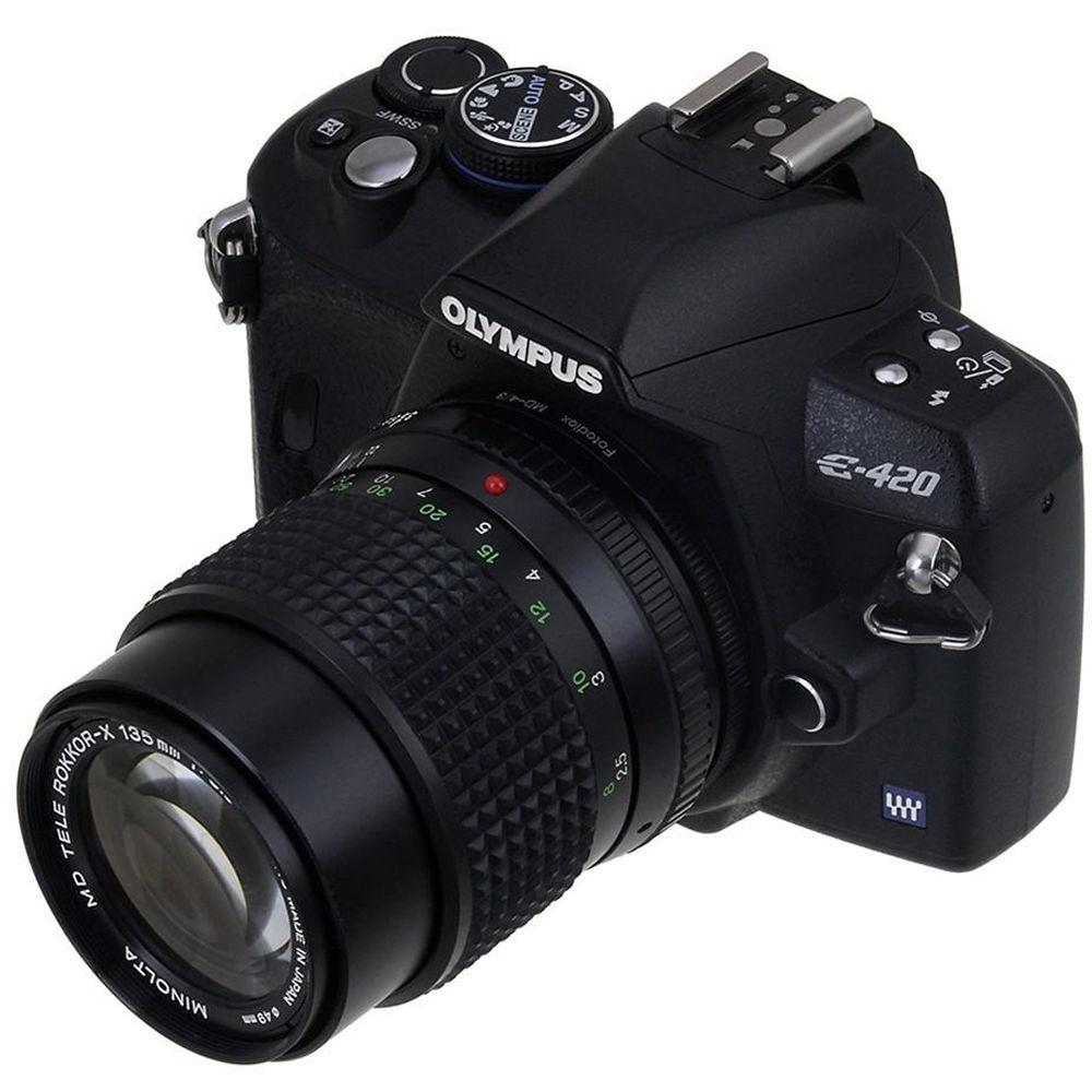 FotodioX Mount Adapter for Minolta SR MD MC-Mount Lens to Olympus 4 3-Mount Camera