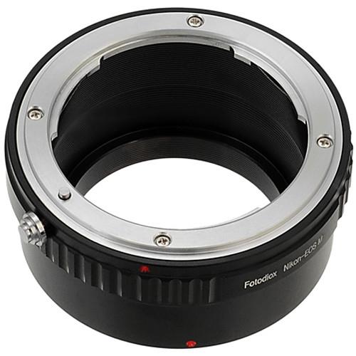FotodioX Mount Adapter for Nikon F-Mount Lens to Canon EOS M Camera