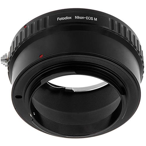 FotodioX Mount Adapter for Nikon F-Mount Lens to Canon EOS M Camera