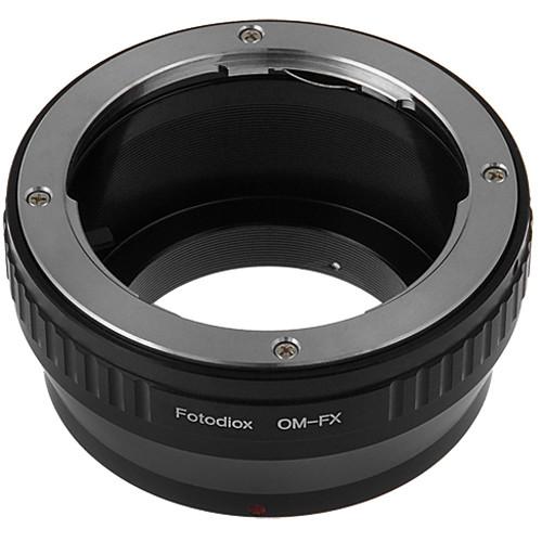 FotodioX Mount Adapter for Olympus OM-Mount Lens to Fujifilm X-Mount Camera