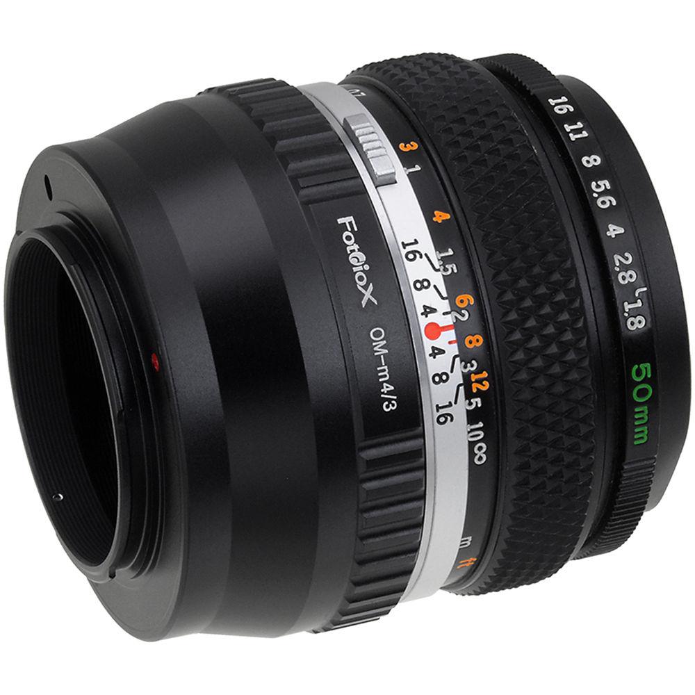 FotodioX Mount Adapter for Olympus OM-Mount Lens to Micro Four Thirds Camera