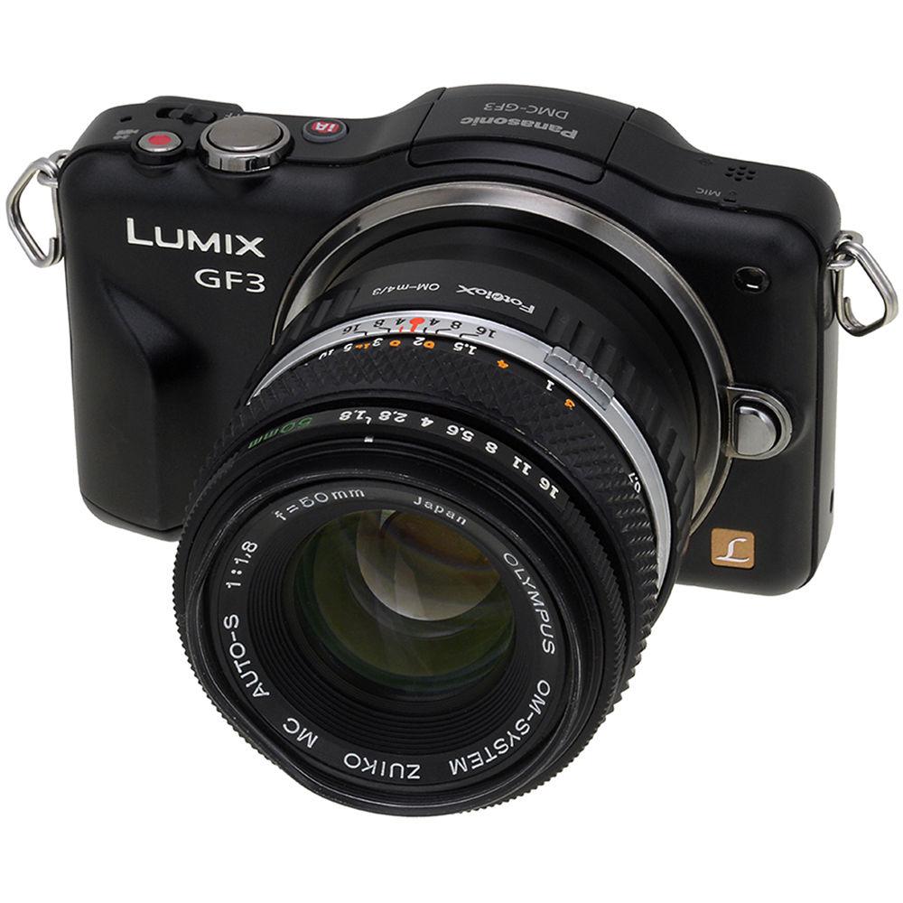 FotodioX Mount Adapter for Olympus OM-Mount Lens to Micro Four Thirds Camera
