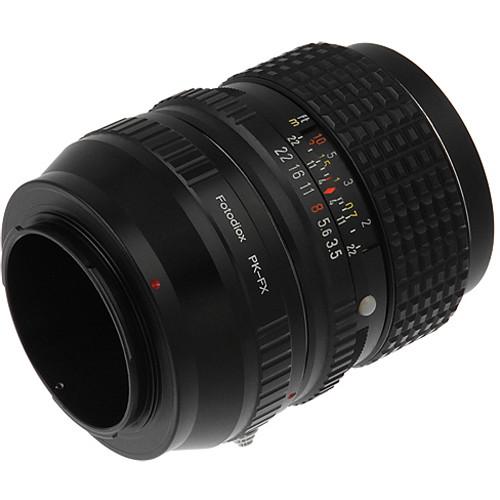 FotodioX Mount Adapter for Pentax K-Mount Lens to Fujifilm X-Mount Camera