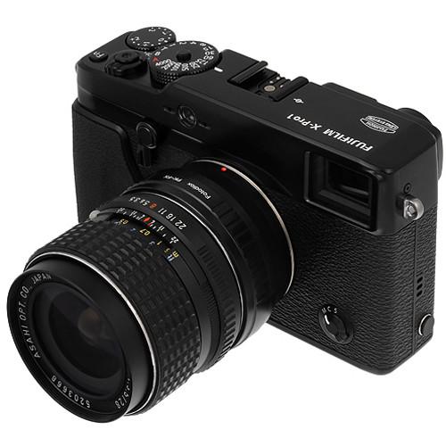 FotodioX Mount Adapter for Pentax K-Mount Lens to Fujifilm X-Mount Camera