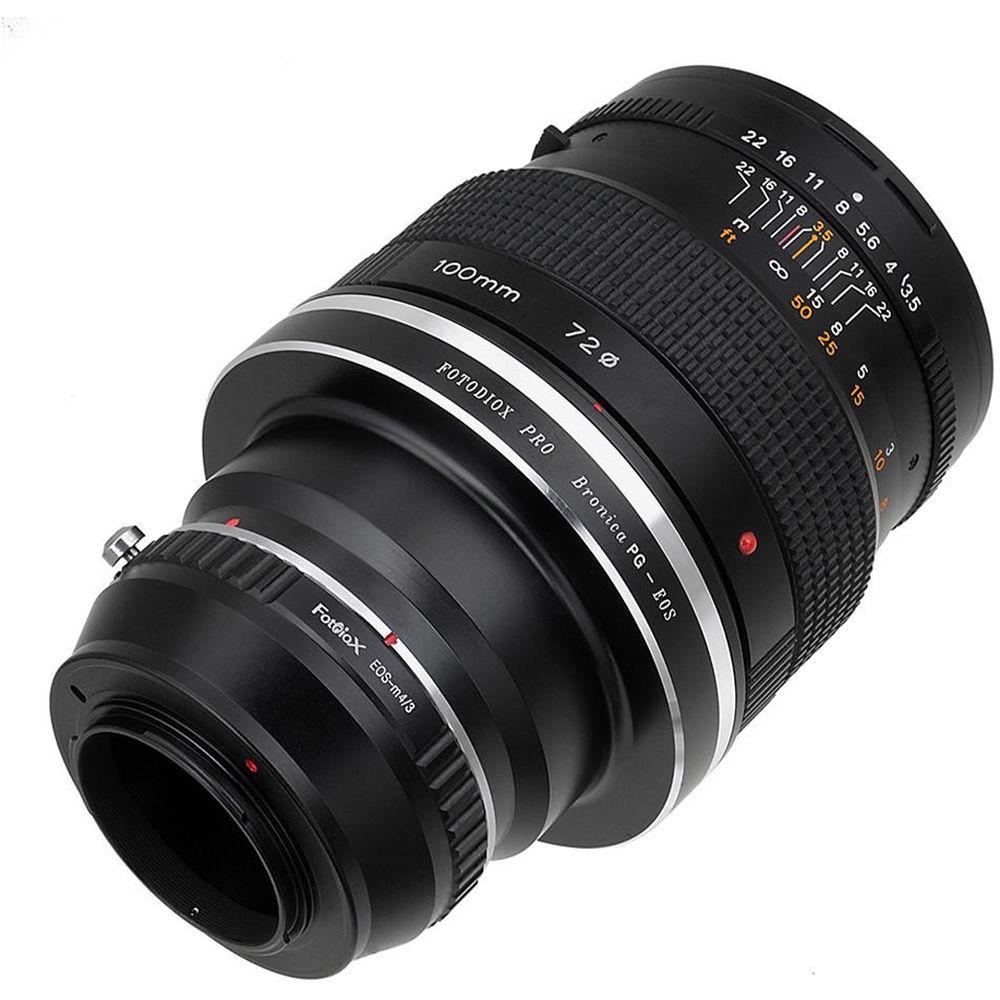 FotodioX Pro Mount Adapter for Bronica GS-1 PG Lens to Micro Four Thirds Camera