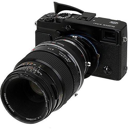 FotodioX Pro Mount Adapter for Bronica SQ-Mount Lens to Fujifilm X Mount Camera