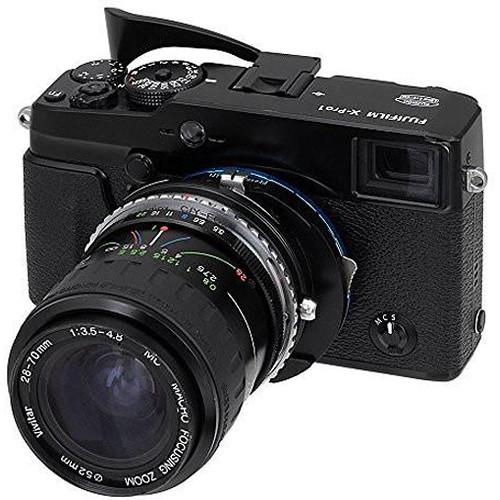 FotodioX Pro Shift Mount Adapter for Contax Yashica Lens to Fujifilm X-Mount Camera