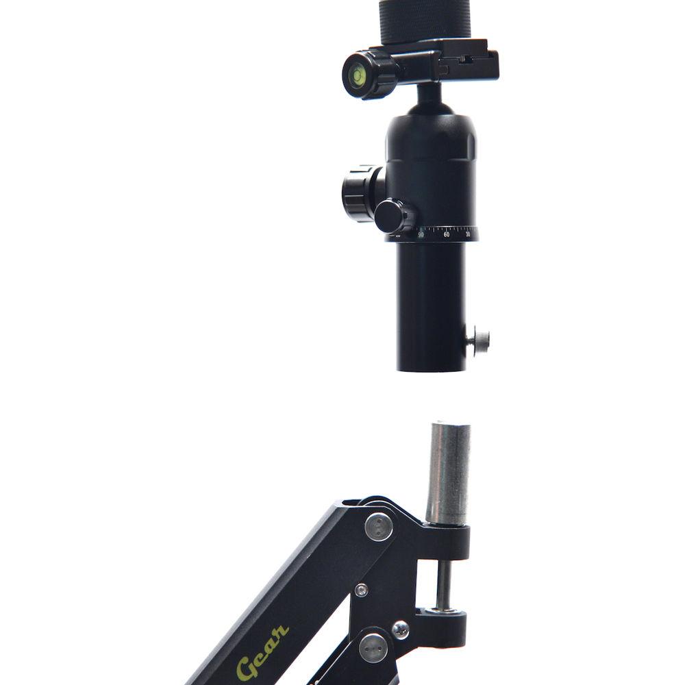 Glide Gear Gimbal to Vest and Arm Adapter with Ball Head