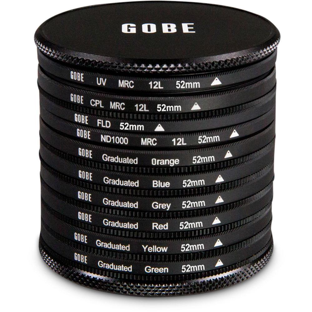 Gobe 52mm The Collection 1Peak 10-Piece Filter Kit