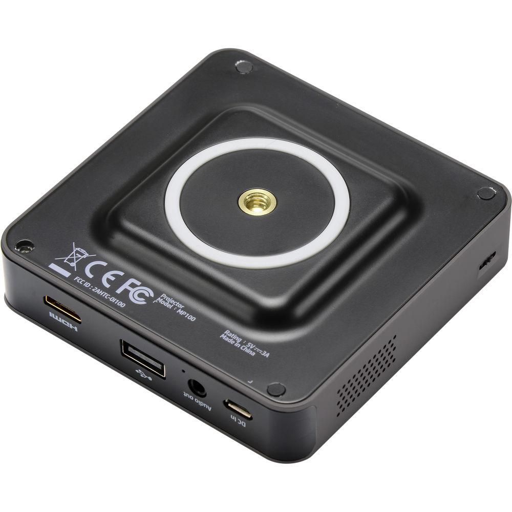 HP MP100 100-Lumen WVGA DLP Pico Projector with Wi-Fi