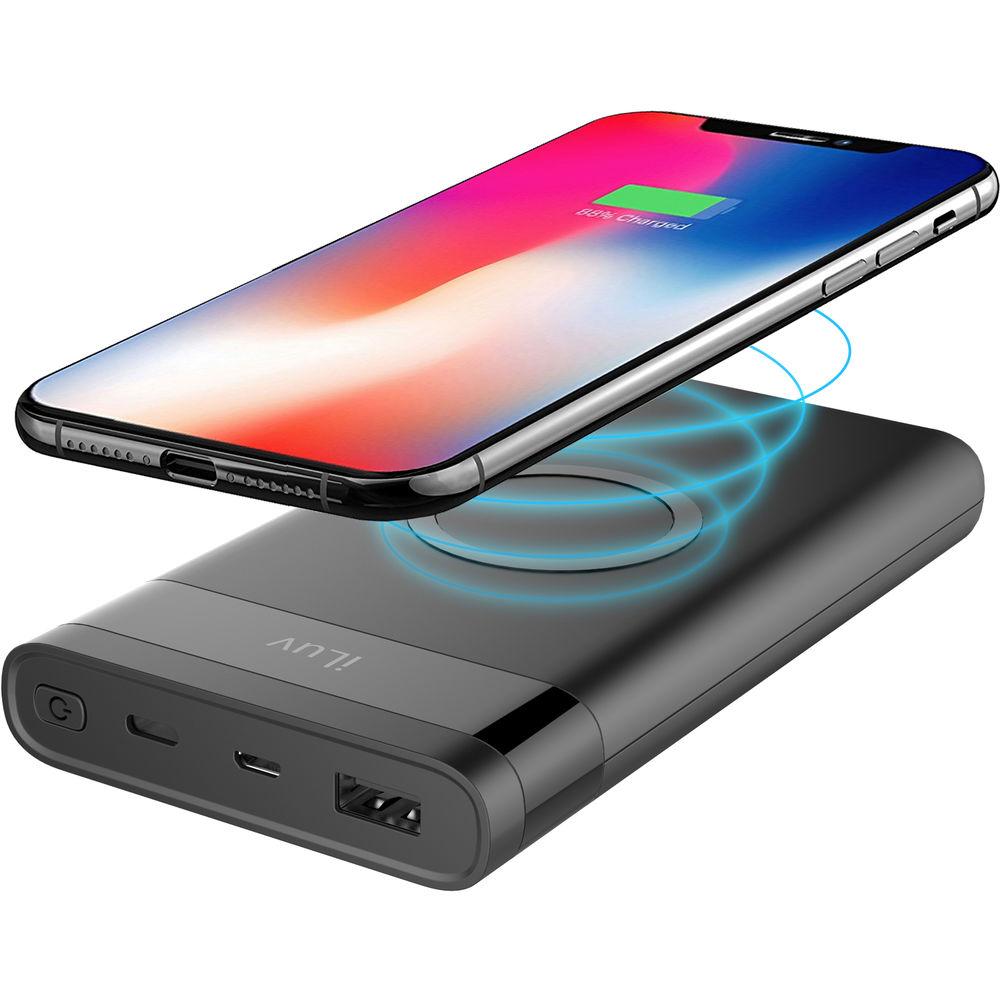 iLuv myPower10Q 10000mAh Battery Pack and Qi Wireless Charger