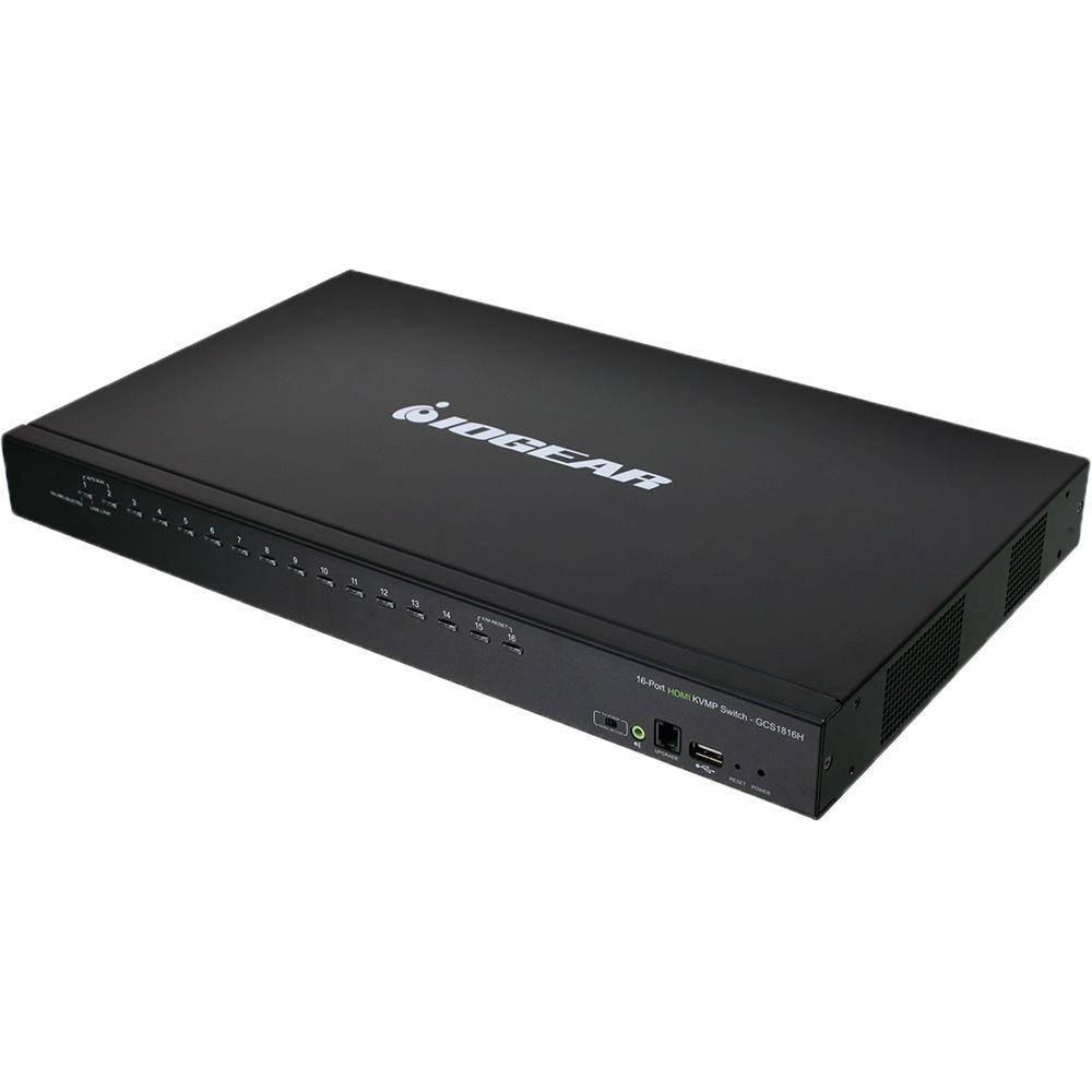 IOGEAR 16-Port USB HDMI KVMP Switch with 2 KVM Cable Sets