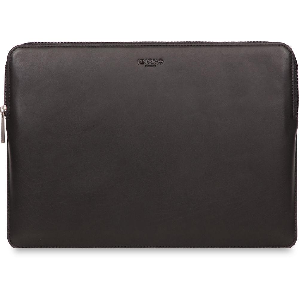 KNOMO USA 13" Leather Laptop Sleeve-Macbook Pro Macbook Air
