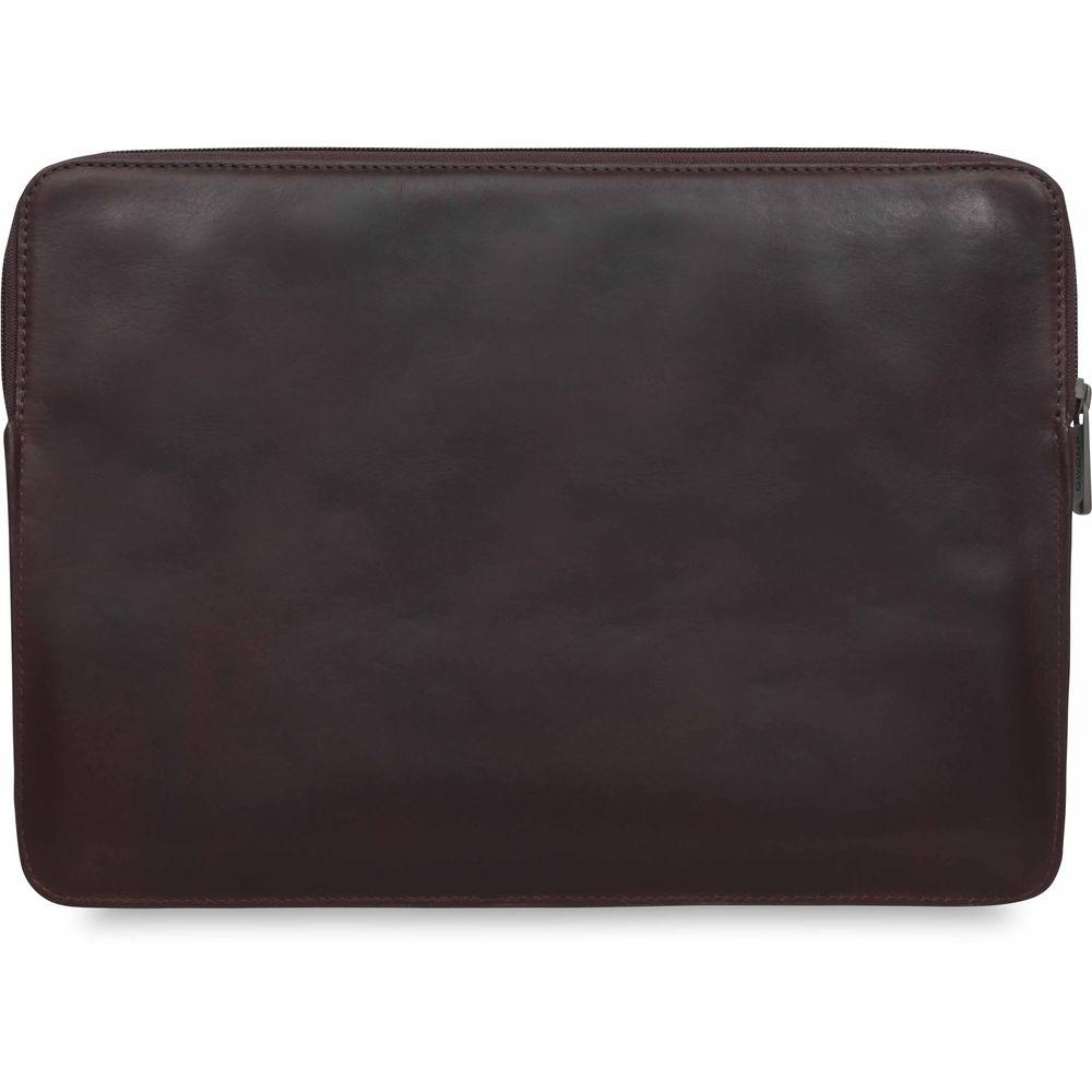 KNOMO USA 13" Leather Laptop Sleeve-Macbook Pro Macbook Air